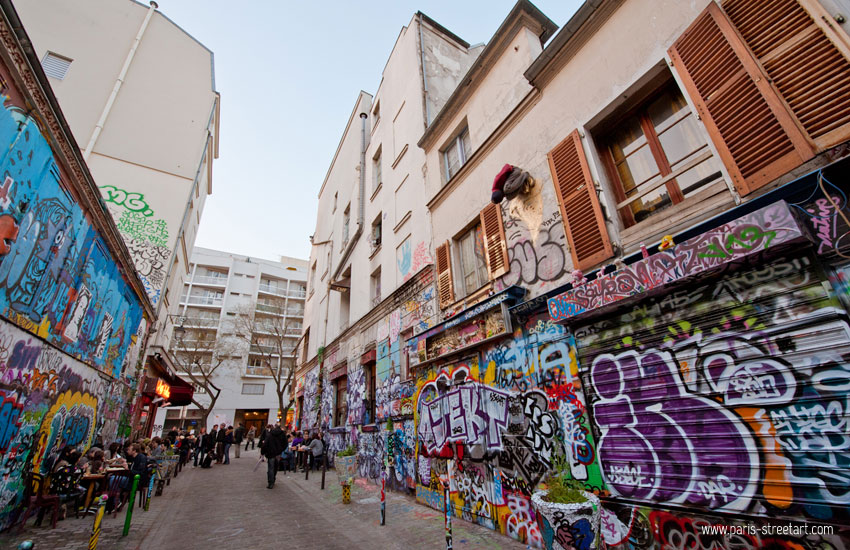 photo La rue Dénoyez dans le 20éme arrondissement est menacée