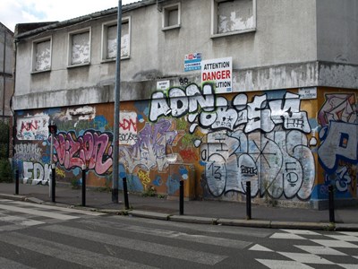 photo graffiti Bagnolet 