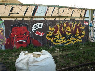 photo graffiti St ouen l\'aumone 