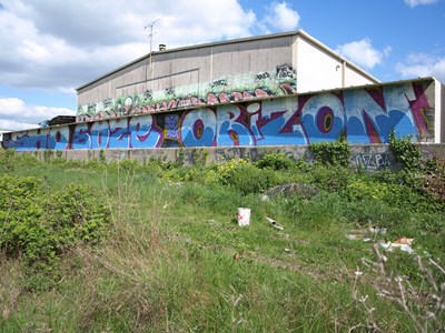 photo graffiti Herblay 