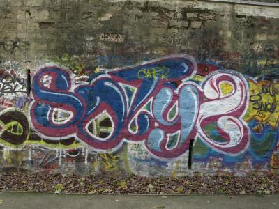 photo graffiti Paris 15eme arrondissement