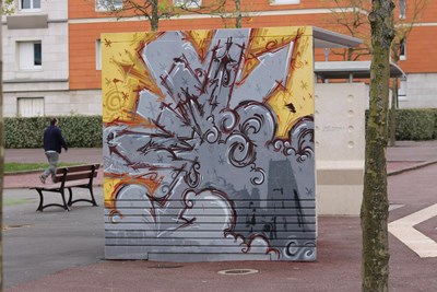 photo graffiti Dieppe 